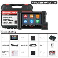 MX808S-TS MX808S-TS สเปน Autel Maxicheck เครื่องมือการวินิจฉัย TPMS แบบ MX808S ทิศทางเครื่องสแกนบลูทูธ OBD2แบบสองทิศทาง MK808S-TS โปรแกรม TPMS