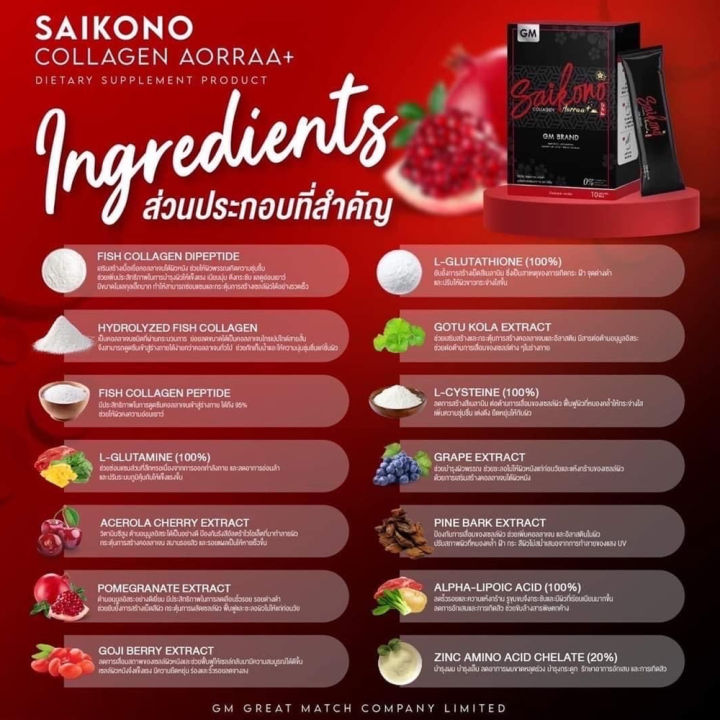 saikono-collagen-ไซโกโนะ-คอลลาเจน-ช่วยลดการเกิดสิว-สิวอักเสบ-ชะลอการเกิดริ้วรอย-และจุดด่างดำ-aorraa-premium-พรีเมี่ยม-เอโอร่า-คอลาเจน-ผิวกระจ่างใส