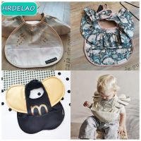 【CC】 Baby Bibs Burp Boy Infant Meals Bib Elephant Soft