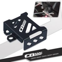 CB500F LOGO Motorcycle Accessories Rear Brake Fluid Reservoir Guard Cap Cover For Honda CB 500 F CB500 500F CB500X CBR500R CBR