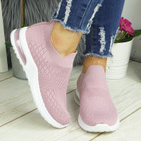 Women Sneakers  Slip on Loafers for Female Platform Sports Shoes Mesh Breathable Running Shoes Ladies Vulcanized Shoes