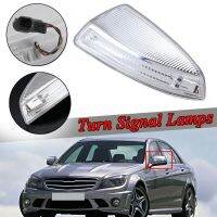 Side Door LED Light Lamps,Door Wing Mirror Turn Signal Light for Mercedes-Benz W204 W164 ML Class ML300