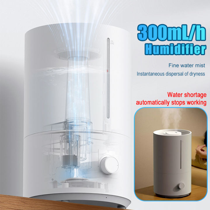 xiaomi-mijia-humidifier-2-เครื่องทําความชื้น-4l-300ml-h-เครื่องพ่นอโรม่า-humidifiers