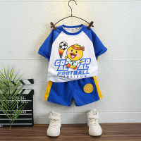 Small Yellow Duck Childrens Clothing Boys Summer Suit 2023 New Cartoon Little Boy Casual Children Summer Sportswear Fashion