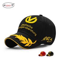 ✲☈™ Peaked cap mens autumn fashion sunscreen sun visor parent-child baseball cap female trendy letter wheat ear embroidery racing cap