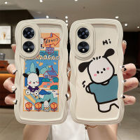 เคส OPPO A78 5G สำหรับ OPPO A78 5G【เคสโทรศัพท์มือถือ TPU นิ่ม ป้องกันกล้อง ลายการ์ตูนหยัก สําหรับ 】