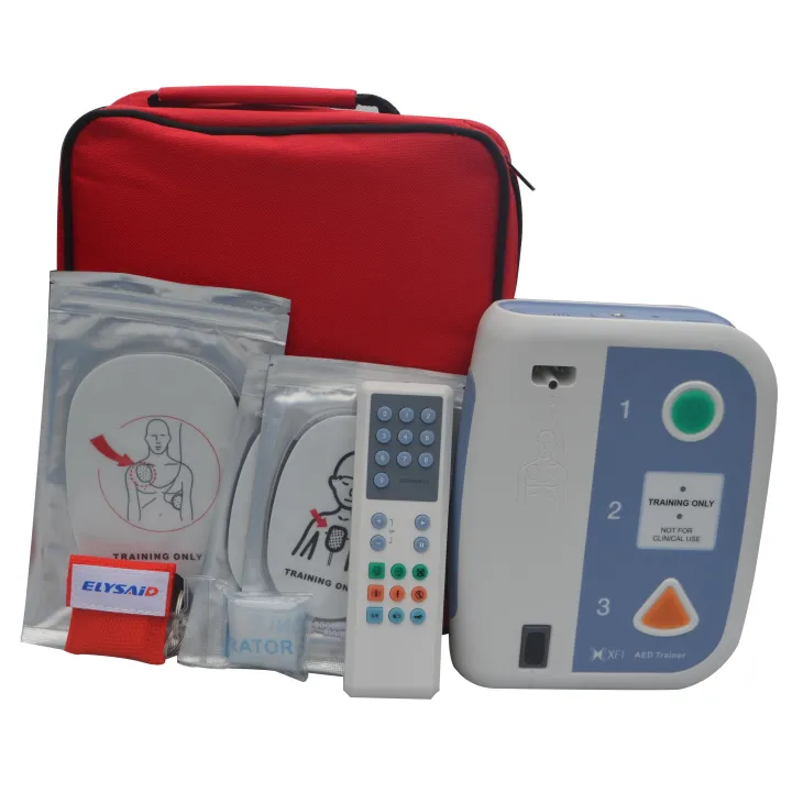 Hebrew & English AED Trainer Simulated Defibrillator Universal Trainer