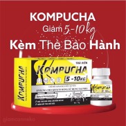 Xổ Mỡ Giảm Cân KOMBUCHA - xổ mỡ vành ruột -Giảm 5-10kg Kèm Thẻ Bảo Hành