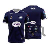 xzx180305    Evos Gaming Shirt Jersey 2022 LOGO customized team clothes 3D Print Casual man/women Short sleeve and long sleeve Adults and children