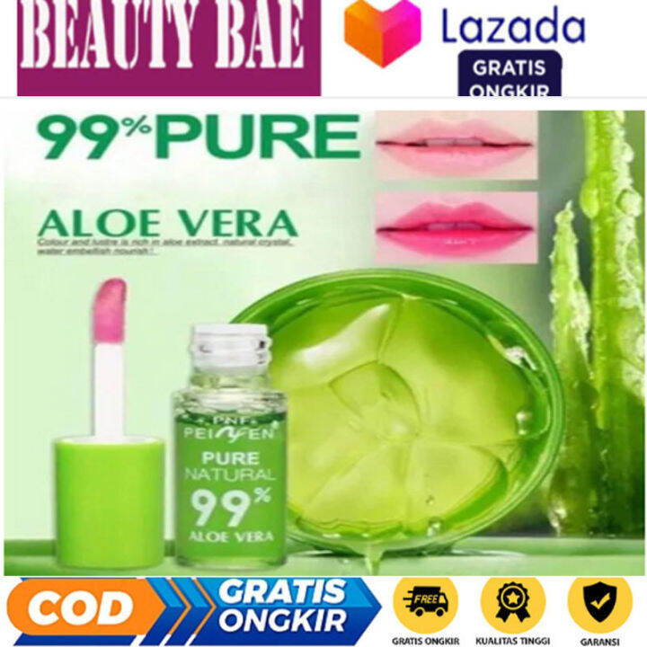 Aloe Vera 99 Soothing Gel Lipgloss Peiyen Aloe Vera Mini Bening