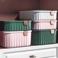 1Pcs Underwear Drawer Organizer Bedroom Closet Plastic Storage Box For Socks Home Separate Storage Box Bra Organizer Container