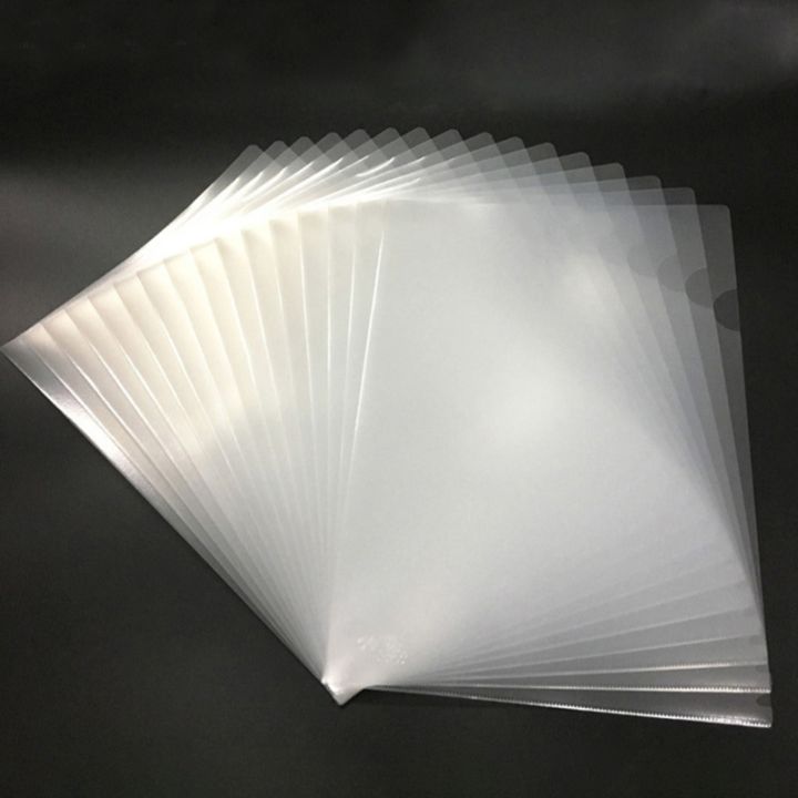 20-pcs-clear-presentation-files-paper-cover-transparent-binding-report-a4-folder