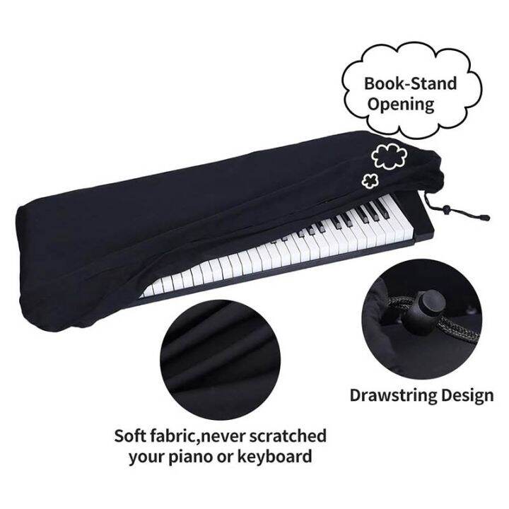 piano-keyboard-dust-cover-for-88-keys-electric-digital-piano-stretchable-protective-keyboard-cover-machine-washable