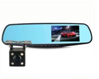 CAR DVR 2 CAMERA MIROR//0186//