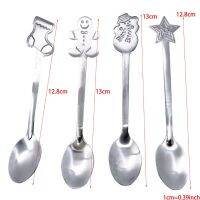 12 Pack Creative Christmas Coffee Spoon Christmas Stirring Spoon Tea Spoon C90D