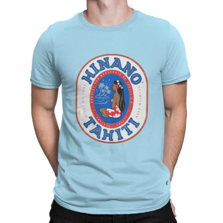 hinano-tahiti-beach-leisurely-newest-t-shirt-for-men-beach-camisas-pure-cotton-t-shirts-custom-christmas-gifts-tops