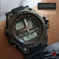 EXPONI SPORT DIGITAL รุ่น EP-3278 นาฬิกาข้อมือผู้ชายแสดงวันที่และจับเวลาได้กันน้ำ100%พร้อมกล่อง