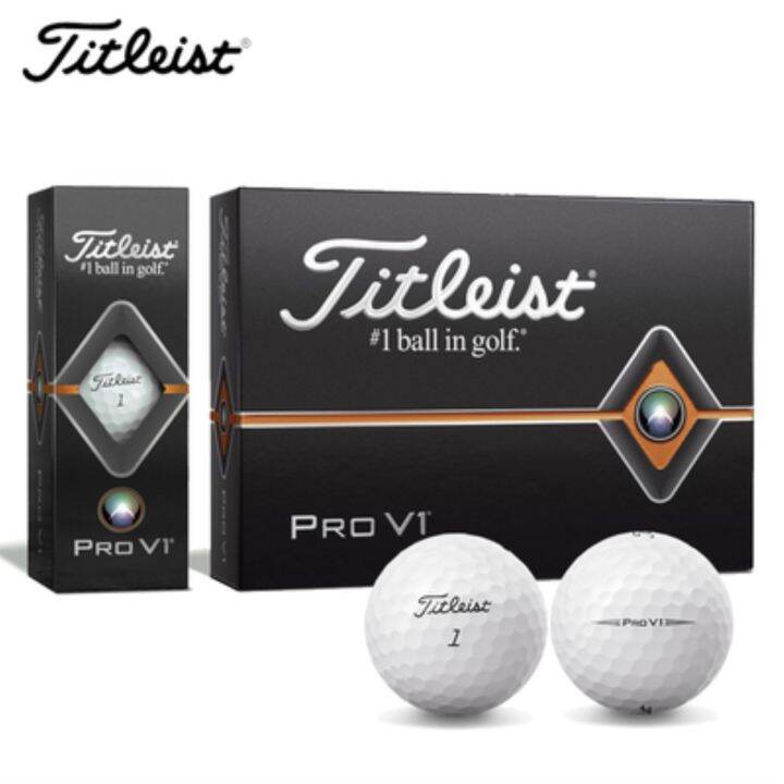 Titleist Tate lister golf Pro v1 three layer ball four layers Pro v1x ...