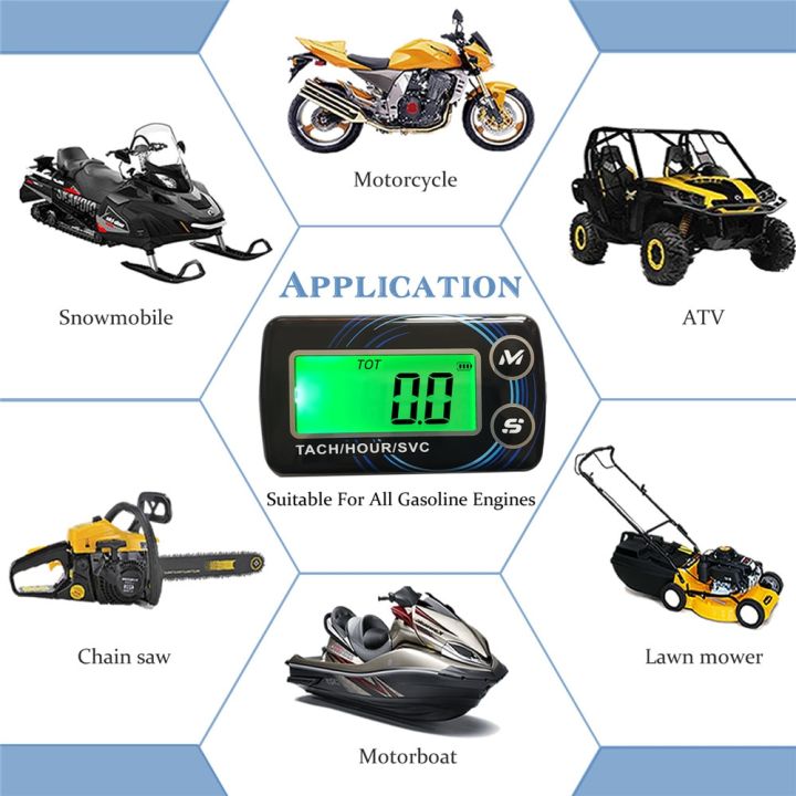 motorcycle-tach-hour-meter-svc-lcd-digital-tachometer-engine-resettable-maintenace-alert-rpm-counter-for-chainsaws-boats-atv-power-points-switches-sa