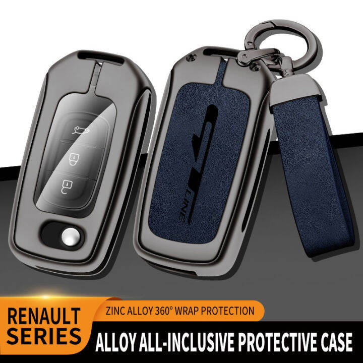 zinc-alloy-car-key-case-for-renault-gt-series-kadjar-captur-megane-sandero-stepway-logan-clio5-arkana-gtline-key-case