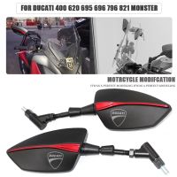 【LZ】 Motorcycle Rearview Mirror Mirrors Back Side Convex Mirror For Ducati 400 620 695 696 796 821 MONSTER