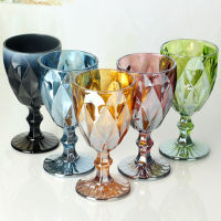 แก้วไวน์ Multicolor แกะสลักแก้วไวน์แดงถ้วยน้ำผลไม้งานแต่งงานแชมเปญขลุ่ย Goblet สำหรับบาร์ร้านอาหาร Home As Gifts888