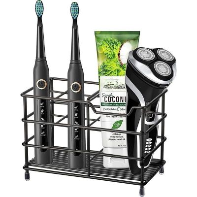 Storage Rack Bathroom Shaving Electric Toothbrushes Case Toothbrush Stainless Steel