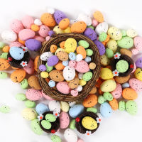 Foam Party Supplies DIY Colorful Easter Eggs Easter Wreath