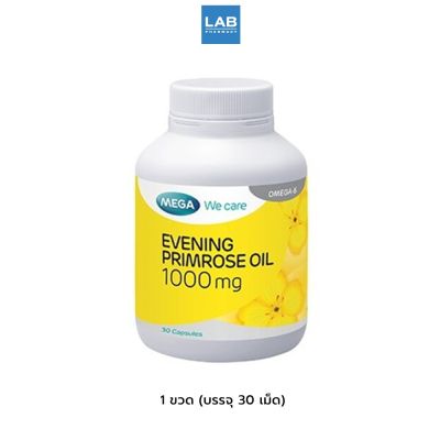 MEGA Evening Primrose Oil 1000 mg ขนาด 30 เม็ด