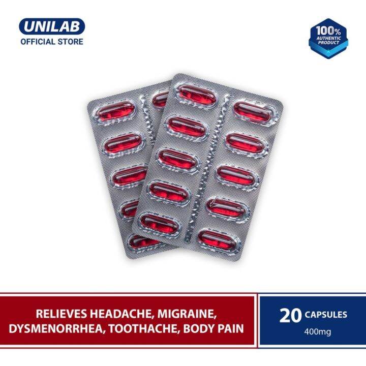 Medicol Advance 400 mg 20 Ibuprofen Capsules from Migraine and Body