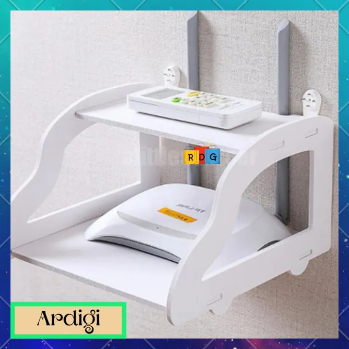 ARDIGI WiFi Modem Holder 2 Layer Organizer Wifi Router Wifi Holder