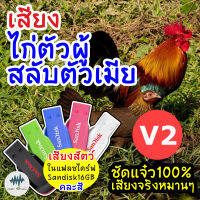 เสียงไก่ต่อตัวผู้สลับตัวเมีย V.2 เมม/แฟลชไดร์ฟเสียงไก่ต่อตัวผู้+ตัวเมีย V.2 ชัดแจ๋ว 100% ไม่มีโฆษณาแทรก มีเก็บเงินปลายทาง (MP3เสียงต่อสัตว์)