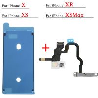 【CW】 Power Button Switch Flex Cable For iPhone X XR XS XSMax With Bracket LED Flash Light And Waterproof Glue Replacement