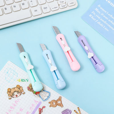 Hand Account Small Portable Makaron Comfortable Grip Sharp And Durable Blade Crop Tool Color Office Mini Art Knife