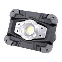 LED โคมไฟฟลัดไลท์10W USB ไฟทำงานแบบชาร์จไฟได้ LED COB Chip Floodlight ไฟสปอตไลท์สำหรับนอกบ้าน