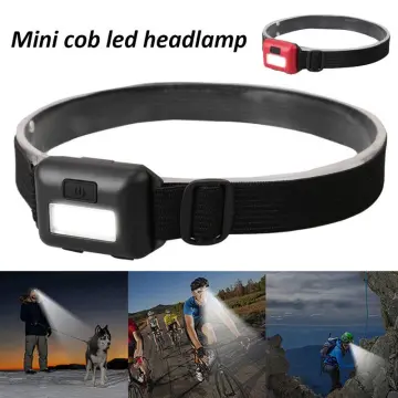 COB LED Night Fishing Headlamp Outdoor Working Lighting Head Torch  Headlights