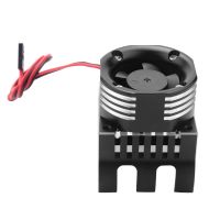 42mm Motor Cooling Fan Heat Sink with LED Light for Traxxas 1/10 E-Maxx E-Revo Summit Arrma 1/8 Kraton Talion Typhon