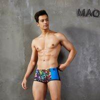 【TAKU Swimsuit】 เด็กชุดว่ายน้ำบุรุษว่ายน้ำกางเกงนักมวยท่องชุดว่ายน้ำฤดูร้อนว่ายน้ำ Sbort กางเกงขาสั้นชายหาด Calsoncillos Hombre Nilon แปนเด็กซ์