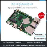 For Rock Pi 3A Rockchip RK3568 Quad Core Cortex-A55 RAM WiFi6+Bluetooth 5.0 Android 11 NPU AI Development Board