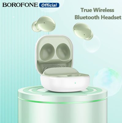 【ใหม่] BOROFONE BW21 TWS หูฟังหูฟังไร้สายชุดหูฟังบลูทูธ BT 5.3พร้อมไมโครโฟนการควบคุมแบบสัมผัส HD สเตอริโอกีฬาหูฟังสำหรับ IOS Android Xiaomi หัวเว่ย Oppo Vivo ซัมซุงโทรศัพท์หูฟังสากล