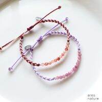 (ares.nature)  กำไลเชือกหิน กำไลหิน yarn bracelet แบบหินเจีย / รบกวนอ่านรายละเอียดด้านล่างค่ะ