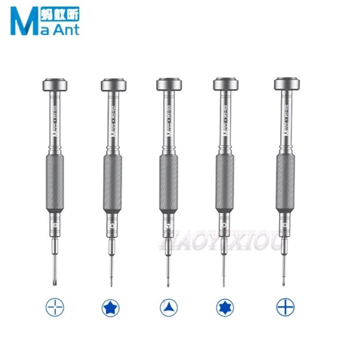 maant-my-901โทรศัพท์มือถือไขควงการบำรุงรักษามืออาชีพ-y0-6-ph000-pentalobe-0-8-m2-5-t1บิต-t2-oem-ไขควงชุด