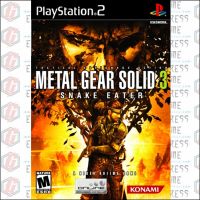 PS2 Metal Gear Solid 3 : Snake Eater (U) [DVD] รหัส 1215