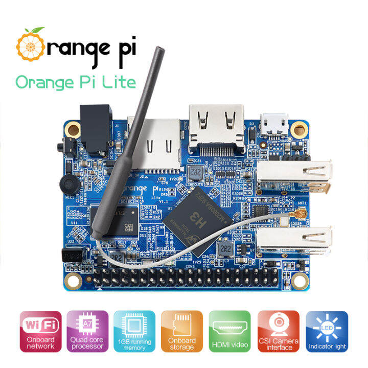 Orange Pi Orangepi Lite 1GB H3 SoC Open-Source Single Board Computer ...