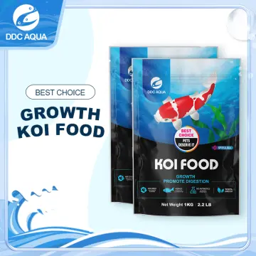 Koi fish food clearance online