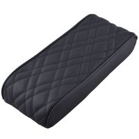 Leather Car Centre Console Armrest Mat Interior Auto Arm Rest Storage Box Lid Cushion Cover Pad For Smart Fortwo Forfour