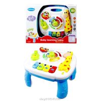 Infants Musical Instrument Learning Table Baby Toys Animals Piano Early Educational Study Activity Game D01 20 Dropshipping