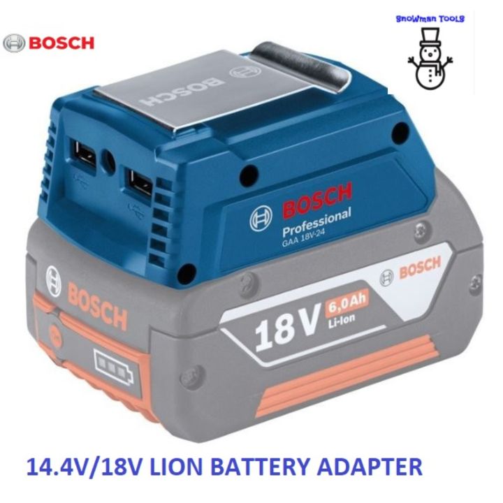 Bosch V V Lion Battery Adapter Gaa V Phone Usb Charging