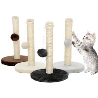 Sisal Rope Cat Scraper Scratching Post Kitten Pet Jumping Tower Toy with Ball Cats Sofa Protector Climbing Tree Scratcher Tower