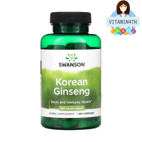 Swanson, Korean Ginseng , 500 mg , 100 Capsules